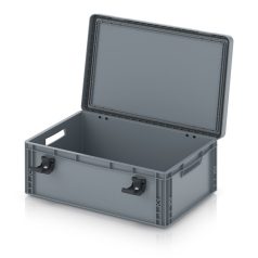 Euro láda Pro zsanéros fedéllel EDP S 64/22