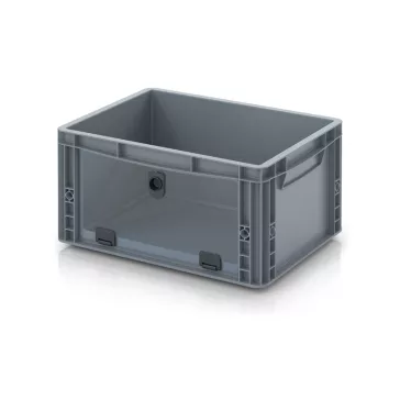   Nyitott tárolódoboz Euro formátumban akrilüveg figyelőablakkal EG SKL 43/22 HG