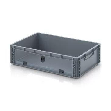   Nyitott tárolódoboz Euro formátumban akrilüveg figyelőablakkal EG SKL 64/17 HG