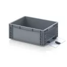 Nyitott tárolódoboz Euro formátumban akrilüveg figyelőablakkal EG SKS 43/17 HG