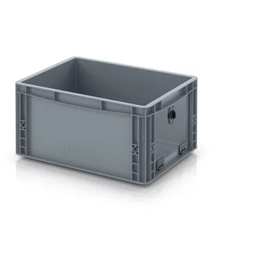   Nyitott tárolódoboz Euro formátumban akrilüveg figyelőablakkal EG SKS 43/22 HG