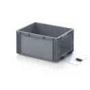 Nyitott tárolódoboz Euro formátumban akrilüveg figyelőablakkal EG SKS 43/22 HG