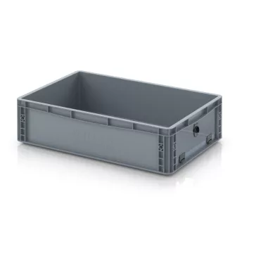   Nyitott tárolódoboz Euro formátumban akrilüveg figyelőablakkal EG SKS 64/17 HG