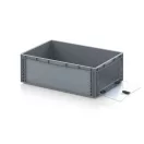 Nyitott tárolódoboz Euro formátumban akrilüveg figyelőablakkal EG SKS 64/22 HG