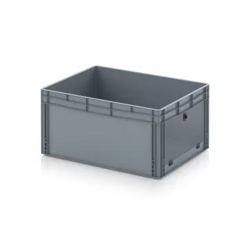   Nyitott tárolódoboz Euro formátumban akrilüveg figyelőablakkal EG SKS 86/42 HG