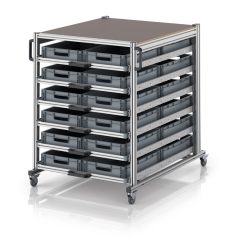 Rendszerkocsi raklapformátumban EG SW 134 1208 6412