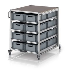 Rendszerkocsi raklapformátumban EG SW 134 1208 6422