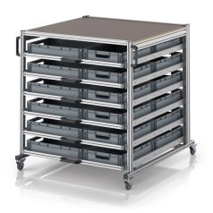 Rendszerkocsi raklapformátumban EG SW 134 1210 6412