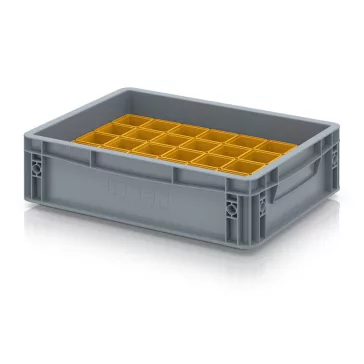 Betétdobozok Euro ládához 40 x 30 cm EG TEK 43 B1