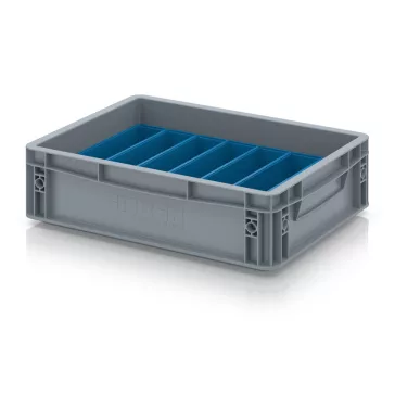 Betétdobozok Euro ládához 40 x 30 cm EG TEK 43 B2