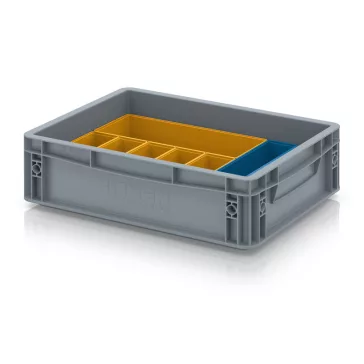 Betétdobozok Euro ládához 40 x 30 cm EG TEK 43 B7