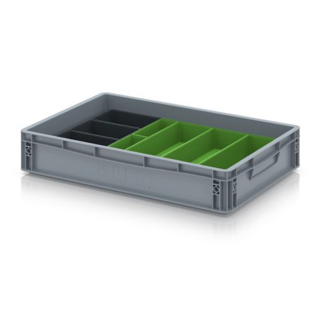 Betétdobozok Euro ládához 60 x 40 cm EG TEK 64 B4