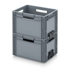 Euro láda zárt, összekapcsoló rendszerrel EG VL 43/27 HO
