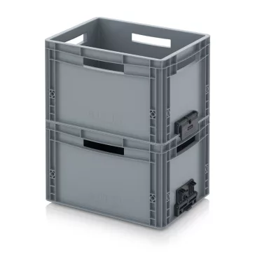 Euro láda zárt, összekapcsoló rendszerrel EG VL 43/27 HO