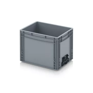 Euro láda zárt, összekapcsoló rendszerrel EG VL 43/32 HG