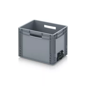   Euro láda zárt, összekapcsoló rendszerrel EG VL 43/32 HG HO