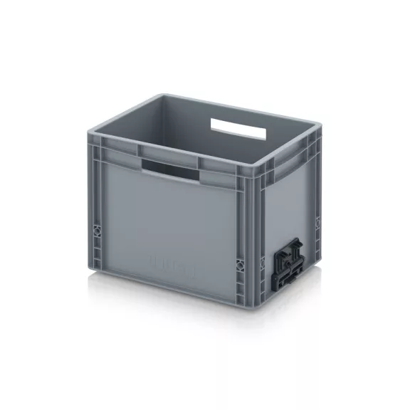 Euro láda zárt, összekapcsoló rendszerrel EG VL 43/32 HG HO