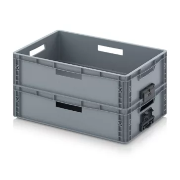 Euro láda zárt, összekapcsoló rendszerrel EG VL 64/17 HO