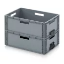 Euro láda zárt, összekapcsoló rendszerrel EG VL 64/22 HO