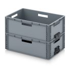 Euro láda zárt, összekapcsoló rendszerrel EG VL 64/22 HO