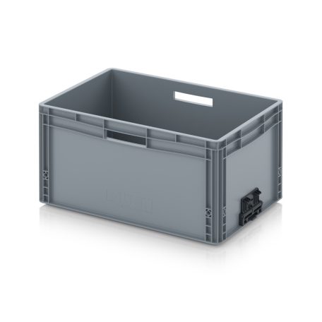 Euro láda zárt, összekapcsoló rendszerrel EG VL 64/32 HG HO