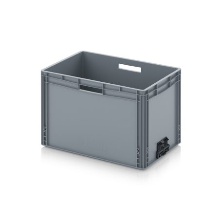 Euro láda zárt, összekapcsoló rendszerrel EG VL 64/42 HG HO