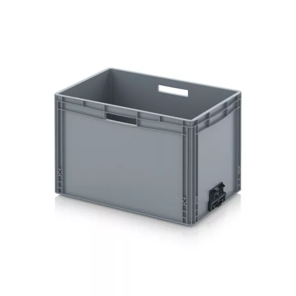 Euro láda zárt, összekapcsoló rendszerrel EG VL 64/42 HG HO