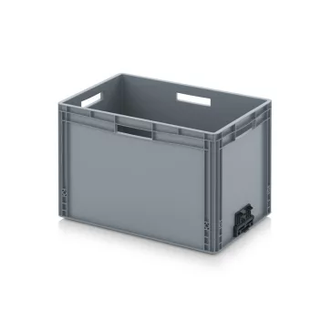 Euro láda zárt, összekapcsoló rendszerrel EG VL 64/42 HO