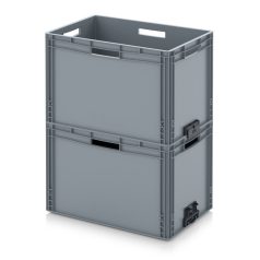 Euro láda zárt, összekapcsoló rendszerrel EG VL 64/42 HO
