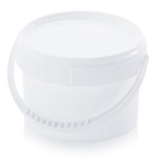 Vödör Fedéllel Kerek, Műanyag fül 0,55l ER 0,55-118+DK