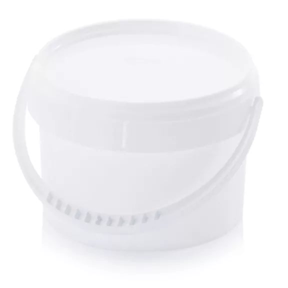 Vödör Fedéllel Kerek, Műanyag fül 0,55l ER 0,55-118+DK