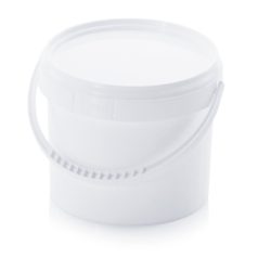 Vödör Fedéllel Kerek, Műanyag fül 0,95l ER 0,95-132+DK