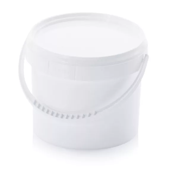 Vödör Fedéllel Kerek, Műanyag fül 0,95l ER 0,95-132+DK