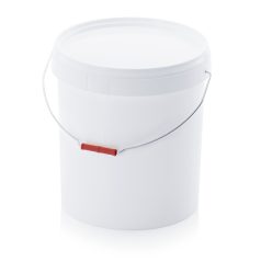   Vödör Fedéllel Kerek, Fém kengyel fogantyúval 10,8l ER 10,8-267+DM