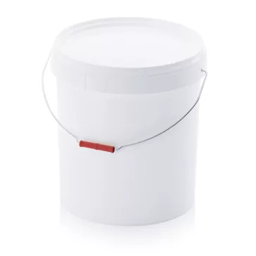   Vödör Fedéllel Kerek, Fém kengyel fogantyúval 10,8l ER 10,8-267+DM