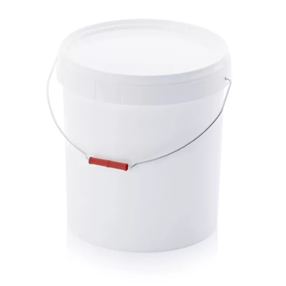 Vödör Fedéllel Kerek, Fém kengyel fogantyúval 10,8l ER 10,8-267+DM