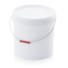   Vödör Fedéllel Kerek, Fém kengyel fogantyúval 12,8l ER 12,8-293+DM