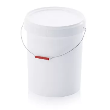   Vödör Fedéllel Kerek, Fém kengyel fogantyúval 15,9l ER 15,9-293+DM