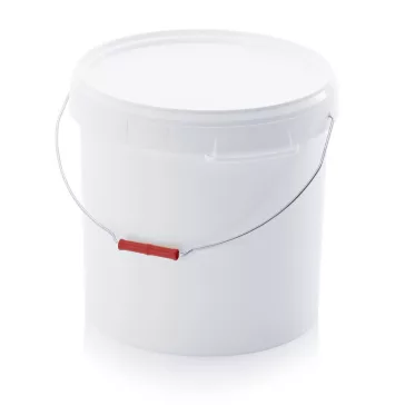   Vödör Fedéllel Kerek, Fém kengyel fogantyúval 27l ER 27-375+DM