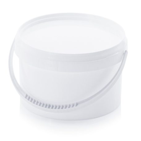 Vödör Fedéllel Kerek, Műanyag fül 2,6l ER 2,6-200+DK