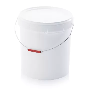   Vödör Fedéllel Kerek, Fém kengyel fogantyúval 30l ER 30-375+DM