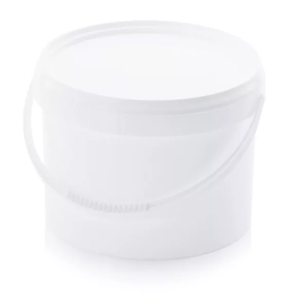 Vödör Fedéllel Kerek, Műanyag fül 7,4l ER 7,4-267+DK