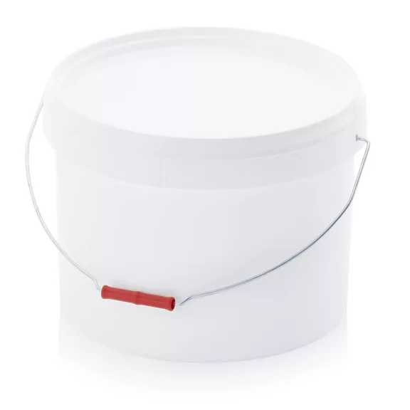 Vödör Fedéllel Kerek, Fém kengyel fogantyúval 7,4l ER 7,4-267+DM