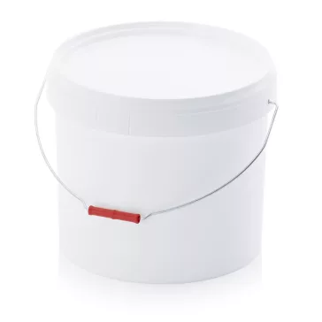   Vödör Fedéllel Kerek, Fém kengyel fogantyúval 8,6l ER 8,6-267+DM