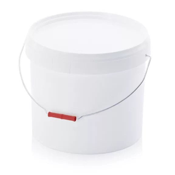 Vödör Fedéllel Kerek, Fém kengyel fogantyúval 8,6l ER 8,6-267+DM