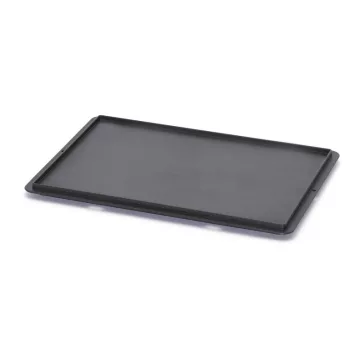   Esd Vezetőképes Fedél Euro Tárolóládához 400X300 mm ESD DE 43