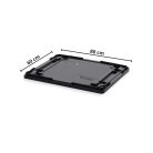 Esd Vezetőképes Fedél Euro Tárolóládákhoz 800X600 mm