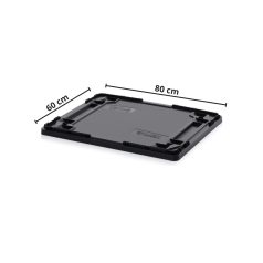 Esd Vezetőképes Fedél Euro Tárolóládákhoz 800X600 mm