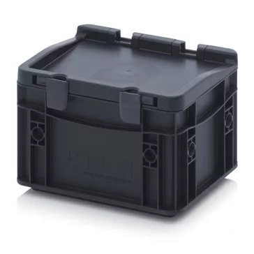 Esd Euro Tárolóládák Zsanéros Fedéllel Esd Ed 21512 Hg