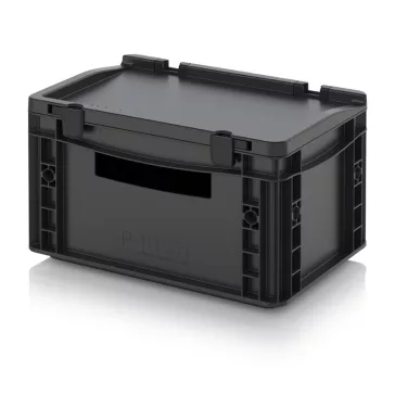   ESD Euro Tárolóláda Zsanéros Fedéllel ESD ED 32/17 HG HO